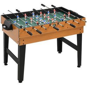 43'' 4-in-1 Multi-Gaming Table, Tabletop Billiards Hockey Table Tennis Foosball Game, Easy Set up for Whole Family