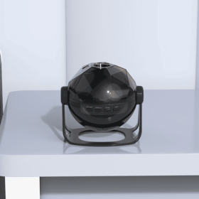 Galaxy Starry Sky Projection Lamp, Indoor Atmosphere Lighting Decoration (Color: Black)