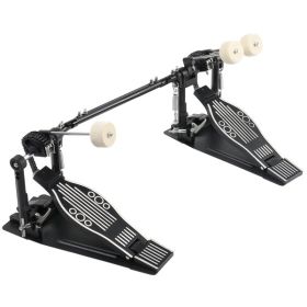 Double Bass Drum Set Pedal,  Drum Set (Color: Black)