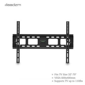 TV Stand TMW600 Has A Load Capacity Of 50kg (Color: Black)